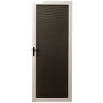flyscreen door with fibre mesh