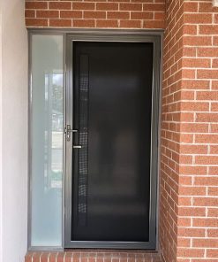 stainless steel door
