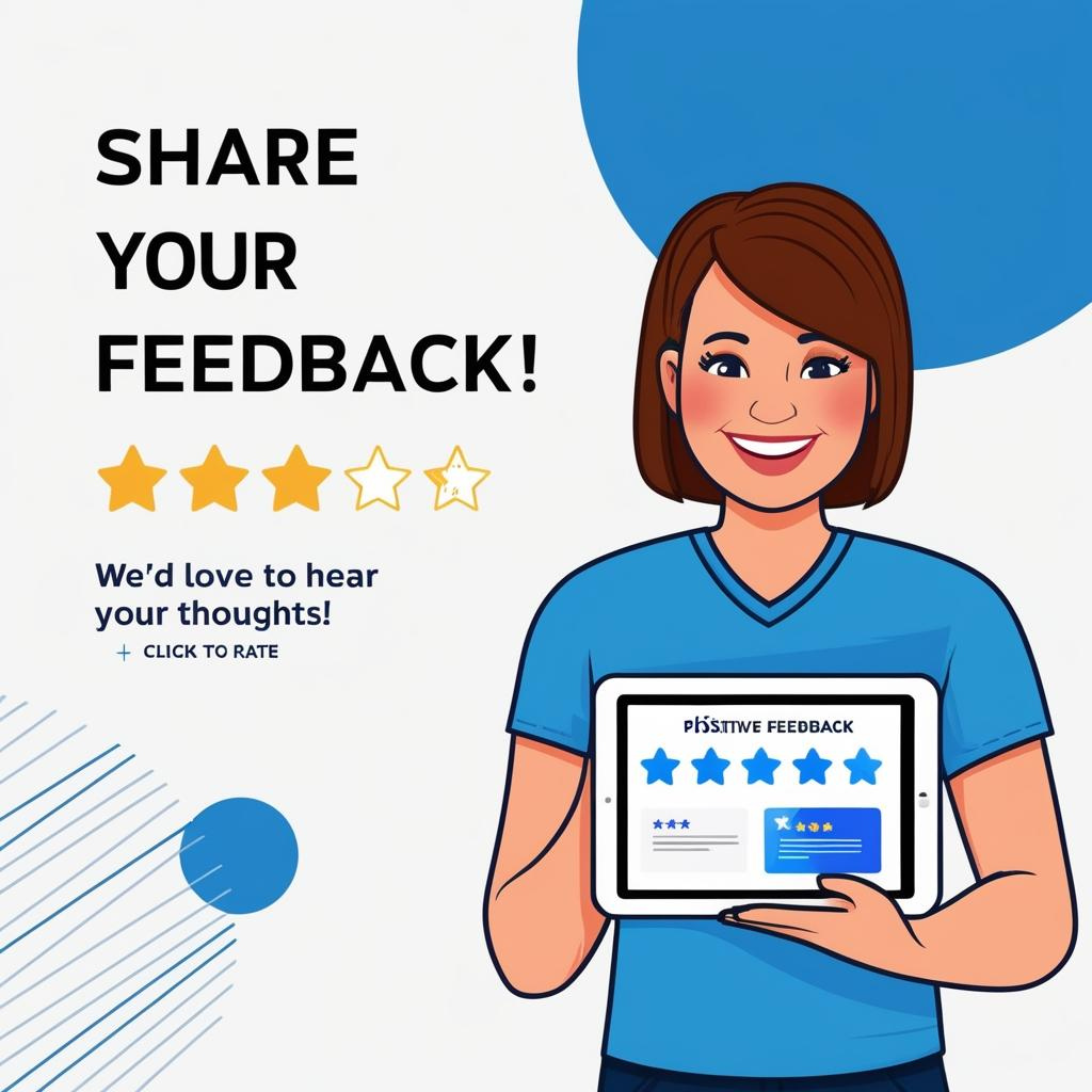 share your feedback
