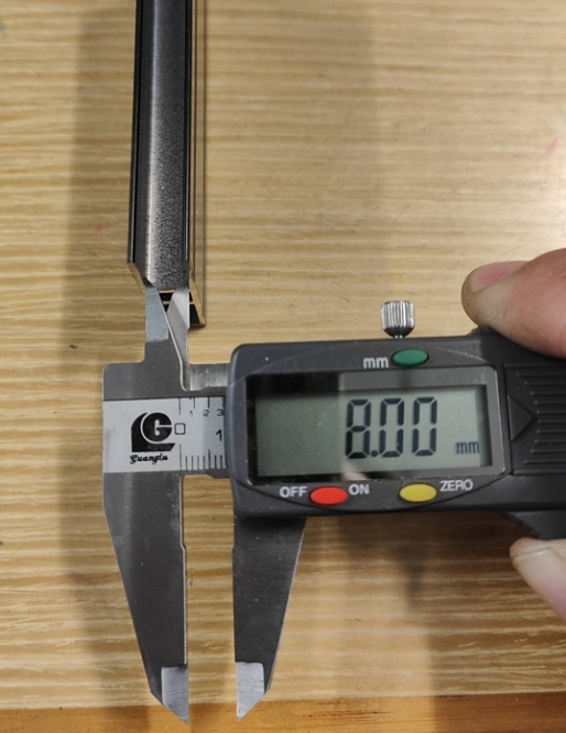 security window frame measurement 